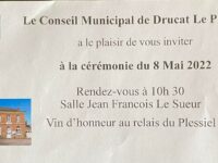 Cérémonie commémorative du 8 Mai