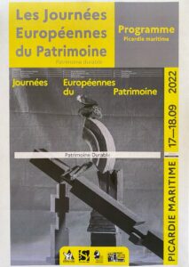 Lire la suite à propos de l’article Programme journées européennes du patrimoine 2022 – Picardie Maritime