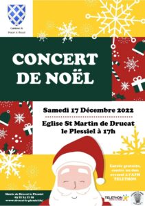 Lire la suite à propos de l’article Concert de Noël à Drucat au profit du Téléthon