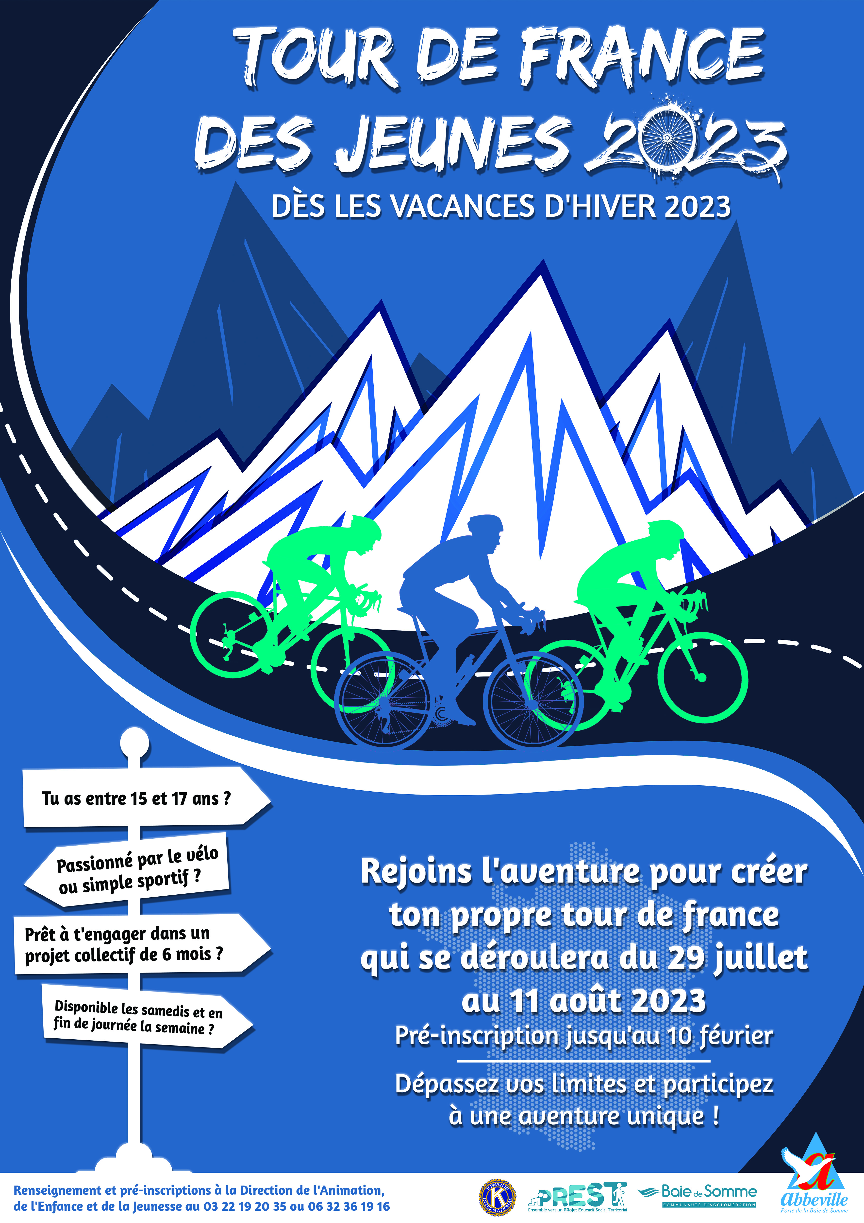 You are currently viewing Tour de France des jeunes à vélo 2023