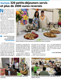 Lire la suite à propos de l’article Bilan du téléthon 2025